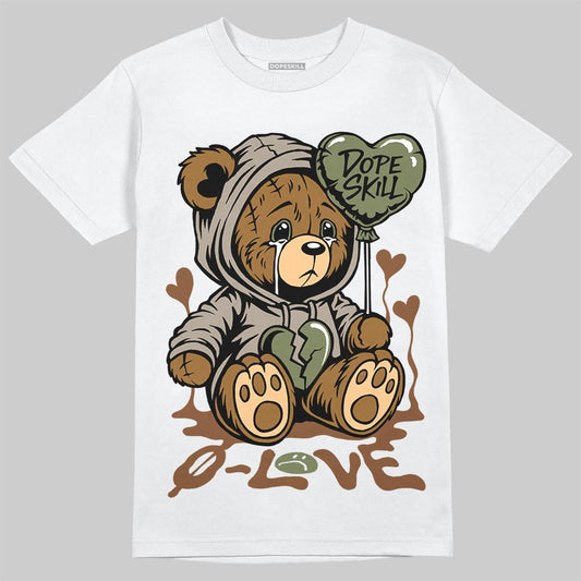 New Balance ABZORB 2010 “Pecan” DopeSkill T-Shirt Broken Bear Graphic Streetwear - White