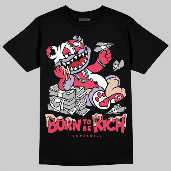 Jordan 5 Low “Peanut Butter Jelly” DopeSkill T-Shirt Born To Be Rich Graphic Streetwear - Black