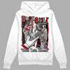 Grey Sneakers DopeSkill Hoodie Sweatshirt Gotta Lotta Means Graphic Streetwear - White 