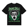 Green Sneakers DopeSkill T-Shirt Root of Evil Graphic Streetwear - black