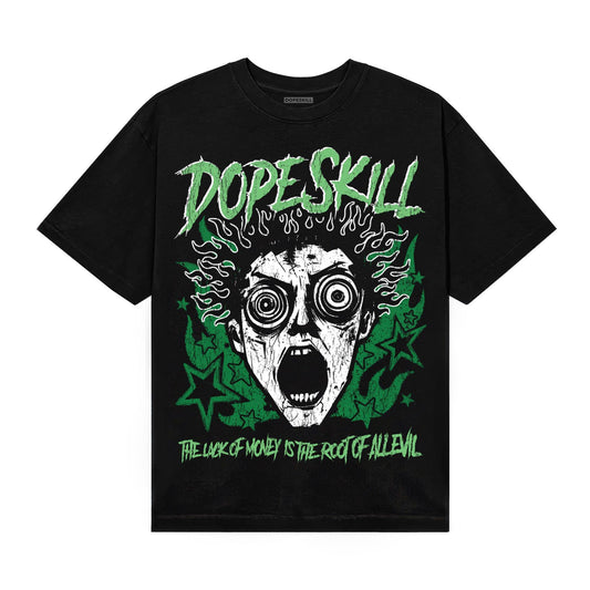 Green Sneakers DopeSkill T-Shirt Root of Evil Graphic Streetwear - black