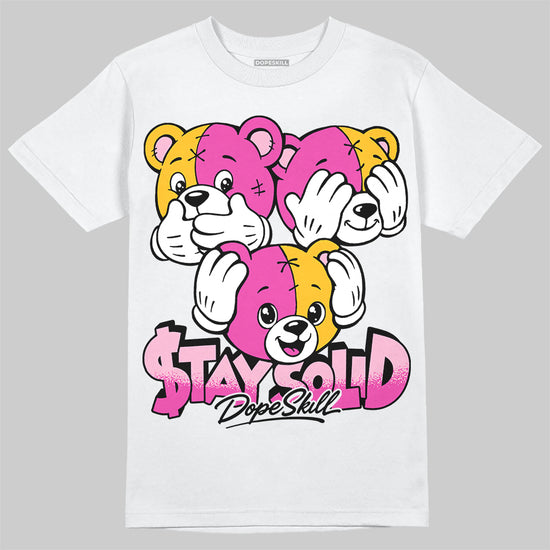 Jordan 4 Comic DopeSkill T-Shirt Stay Solid Graphic Streetwear - White