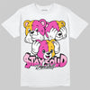 Jordan 4 Comic DopeSkill T-Shirt Stay Solid Graphic Streetwear - White
