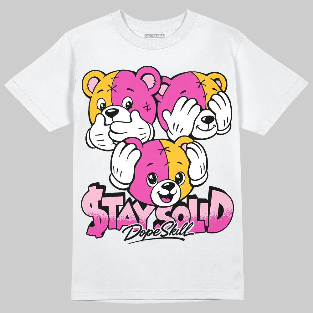 Jordan 4 Comic DopeSkill T-Shirt Stay Solid Graphic Streetwear - White