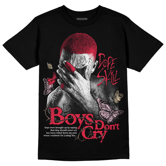 Dunk Low PRM Bacon DopeSkill T-Shirt Boys Don't Cry Graphic Streetwear - Black