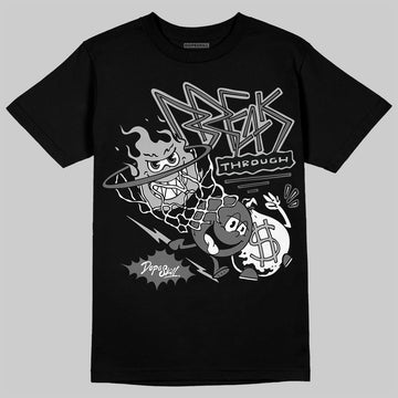 New Balance 2002R ‘Steel Orca’ DopeSkill T-Shirt Break Through Graphic Streetwear - Black