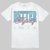 SB Dunk Low Verdy Visty DopeSkill T-Shirt Better Myself Graphic Streetwear - White 