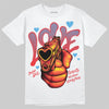 Jordan 11 Retro Cherry DopeSkill T-Shirt Love Shot Graphic Streetwear - White
