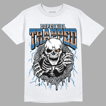 Jordan 3 Retro Wizards DopeSkill T-Shirt Trapped Halloween Graphic Streetwear - White 