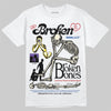Jordan 17 Retro Low SP Infinite Archives DopeSkill T-Shirt Broken Bones Graphic Streetwear - White