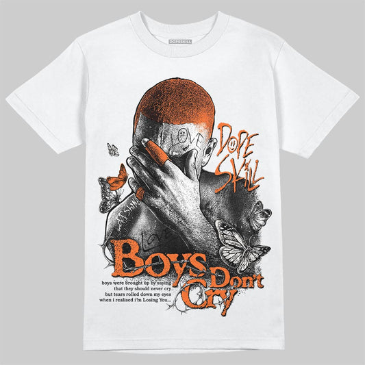 Jordan 1 Retro High OG Shattered Backboard (2025) DopeSkill T-Shirt Boys Don't Cry Graphic Streetwear  White