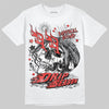 Jordan 4 Toro Bravo DopeSkill T-Shirt Drip Season Graphic Streetwear - White