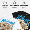 Foamposite Pro “UNC” DopeSkill T-Shirt Whippin Graphic