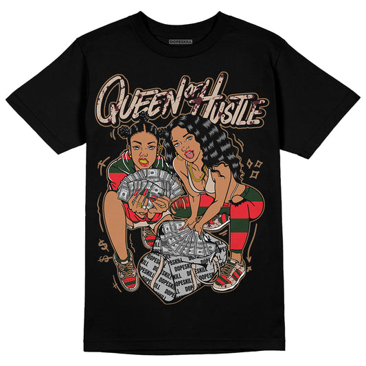 Dunk Low Freddy Krueger DopeSkill T-Shirt Queen Of Hustle Graphic Streetwear - Black 