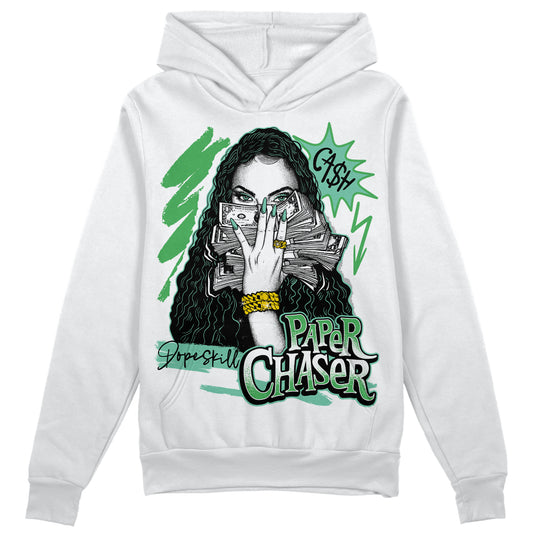 Jordan 1 High OG Green Glow DopeSkill Hoodie Sweatshirt NPC Graphic Streetwear - White