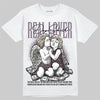 A Ma Maniére x Air Jordan 3 Black Violet Ore DopeSkill T-Shirt Real Lover Graphic Streetwear - White 