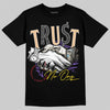 Jordan 17 Retro Low SP Infinite Archives DopeSkill T-Shirt Trust No One Graphic Streetwear - Black