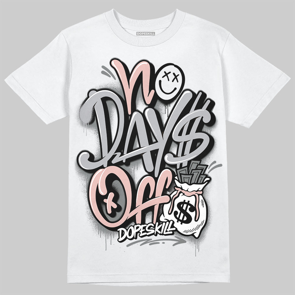 ASICS Gel-1130 'White Neutral Pink' DopeSkill T-Shirt No Days Off Graphic Streetwear - White