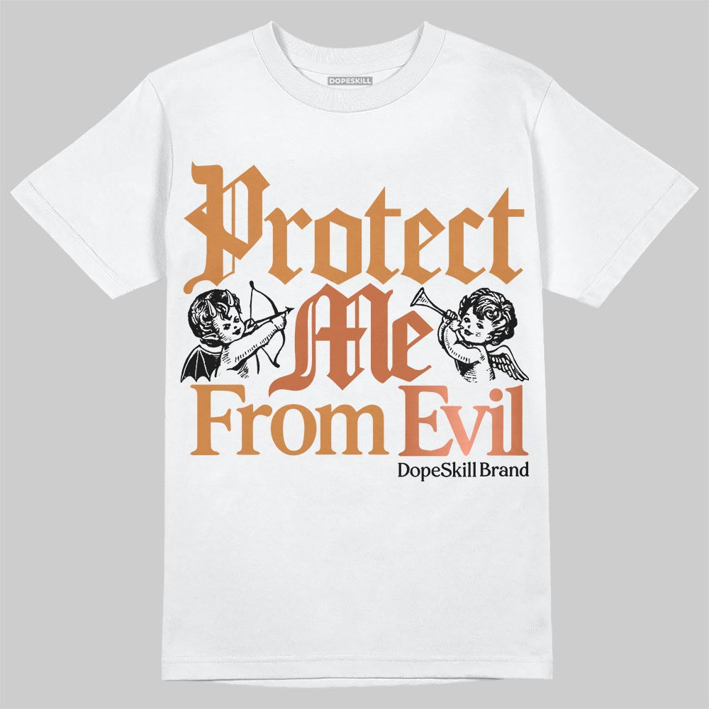 Jordan 14 Golf "US Open" DopeSkill T-Shirt Protect Me From Evil Graphic Streetwear - White 