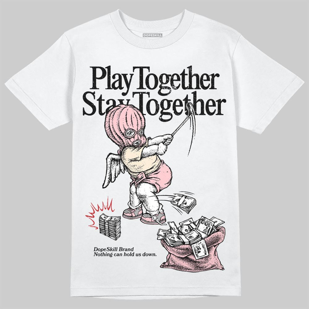 ASICS Gel-Nimbus 10.1 Strawberry DopeSkill T-Shirt Play together, Stay together Graphic Streetwear - White