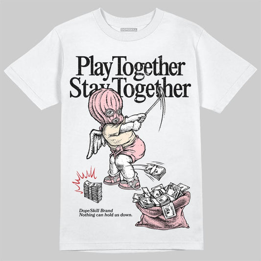 ASICS Gel-Nimbus 10.1 Strawberry DopeSkill T-Shirt Play together, Stay together Graphic Streetwear - White