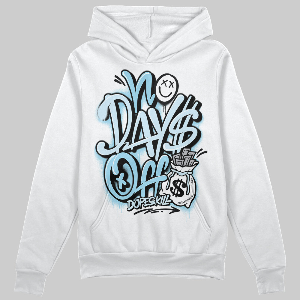 Vans Knu Stack Vintage Satin Dream Blue DopeSkill Hoodie Sweatshirt No Days Off Graphic Streetwear - WHite