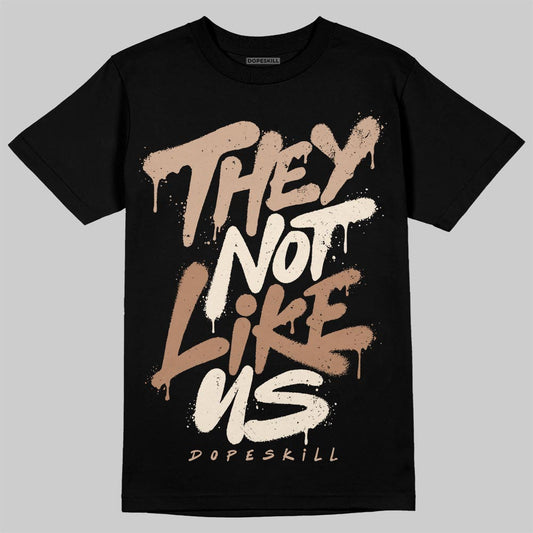 Jordan 4 Retro Cozy Girl DopeSkill T-Shirt They Not Like Us Graphic Streetwear - Black