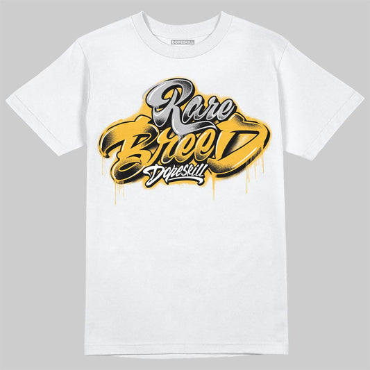 Jordan 5 'Tokyo' DopeSkill T-Shirt Rare Breed Type Graphic Streetwear - White 