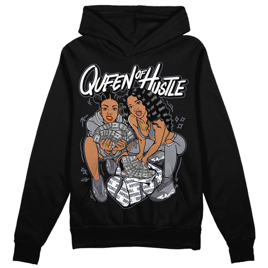 Jordan 14 Retro 'Stealth' DopeSkill Hoodie Sweatshirt Queen Of Hustle Graphic Streetwear - Black