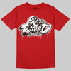 Jordan 5 Retro Fire Red Black Tongue (2025) DopeSkill T-Shirt Rare Breed Type Graphic Streetwear - Red