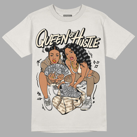 Jordan 5 SE “Sail” DopeSkill Sand T-shirt Queen Of Hustle Graphic Streetwear