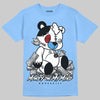 Vans Knu Stack Vintage Satin Dream Blue DopeSkill Blue T-shirt MOMM Bear Graphic Streetwear