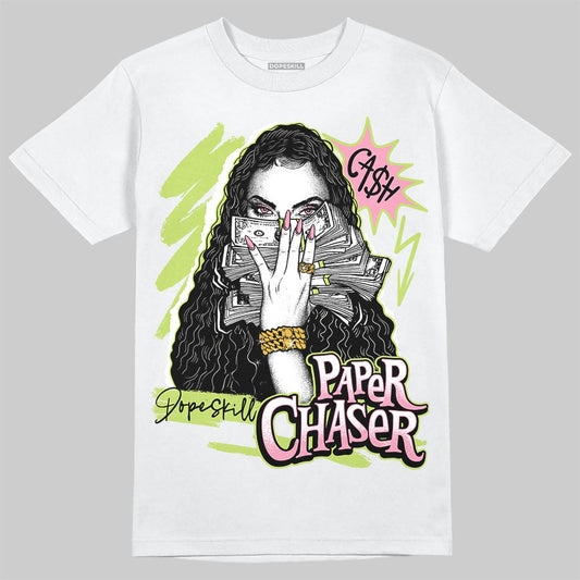 Chase B x Travis Scott x Jordan Jumpman Jack DopeSkill T-Shirt NPC Graphic Streetwear - White 