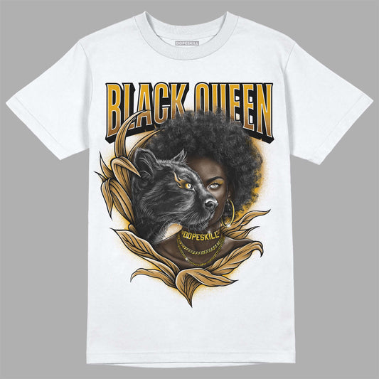 Jordan 13 Wheat 2023 DopeSkill T-Shirt New Black Queen Graphic Streetwear - White