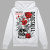 Jordan Spizike Low Bred DopeSkill Hoodie Sweatshirt Side Hustle Graphic Streetwear - White 