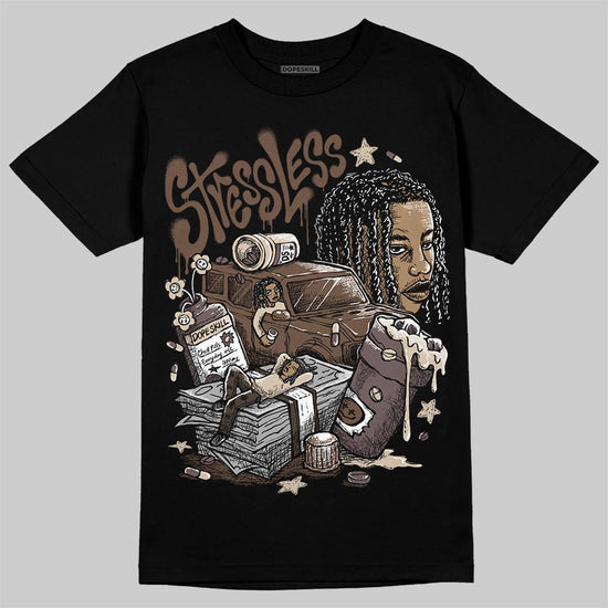 A Ma Maniére x Air Jordan 4 “Dark Mocha” DopeSkill T-Shirt Stressless Graphic Streetwear - Black
