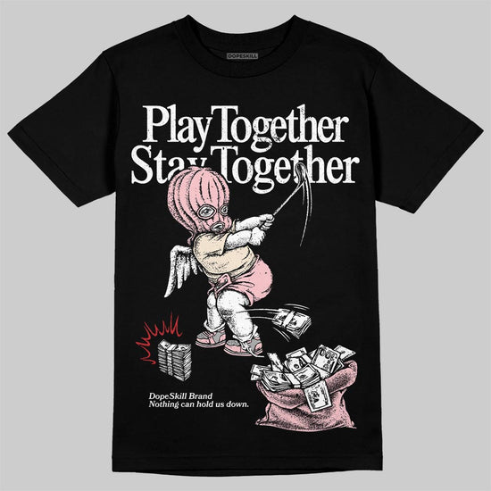 ASICS Gel-Nimbus 10.1 Strawberry DopeSkill T-Shirt Play together, Stay together Graphic Streetwear - Black