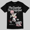 ASICS Gel-Nimbus 10.1 Strawberry DopeSkill T-Shirt Play together, Stay together Graphic Streetwear - Black