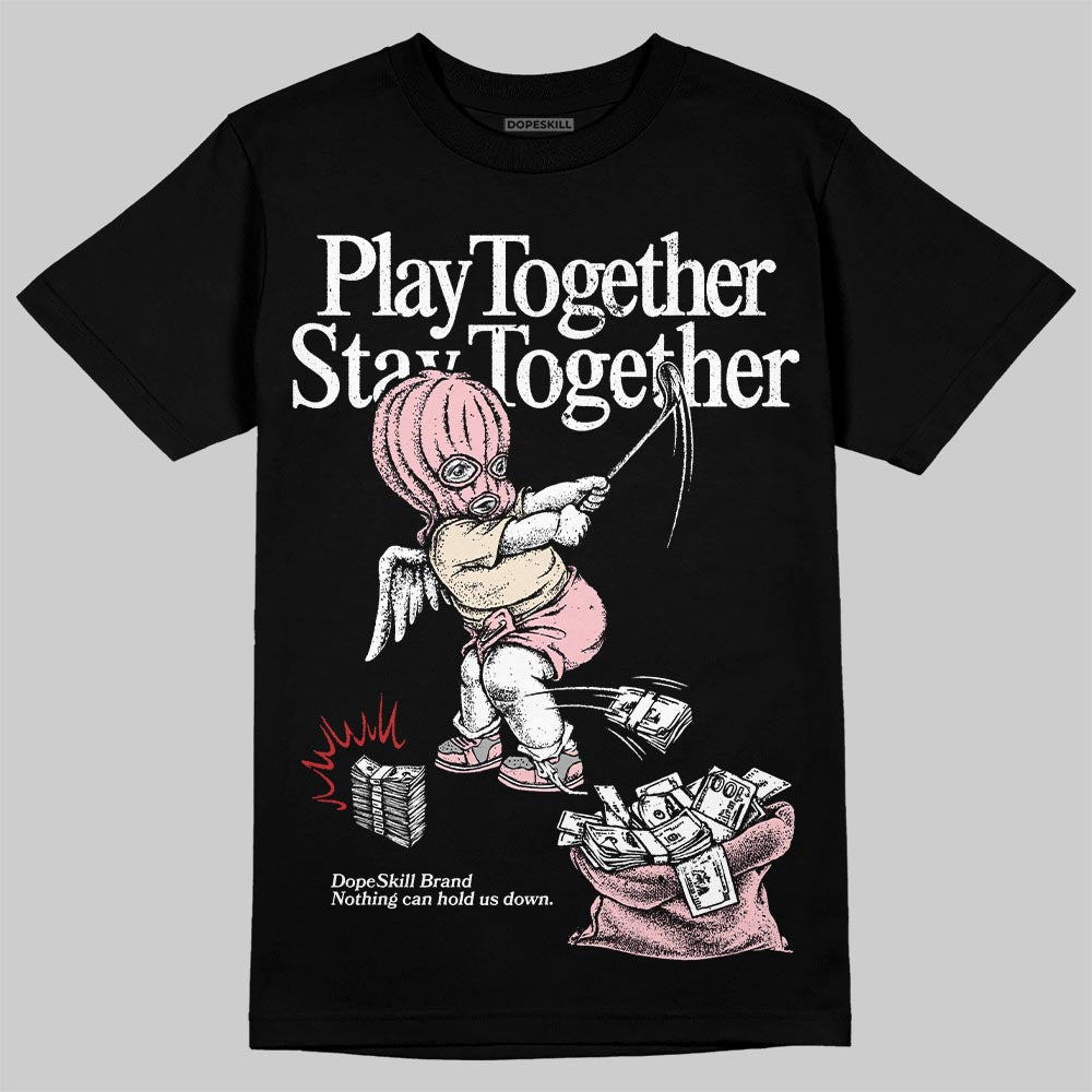 ASICS Gel-Nimbus 10.1 Strawberry DopeSkill T-Shirt Play together, Stay together Graphic Streetwear - Black