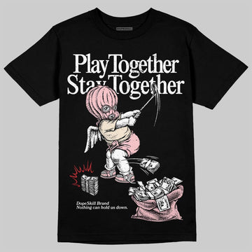 ASICS Gel-Nimbus 10.1 Strawberry DopeSkill T-Shirt Play together, Stay together Graphic Streetwear - Black