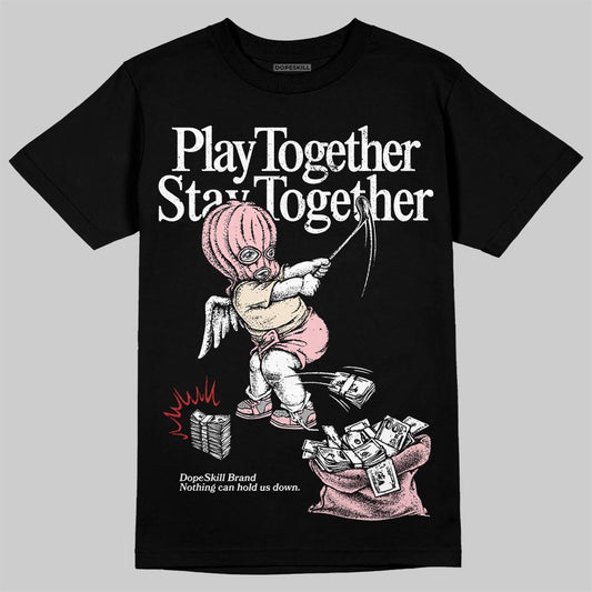ASICS Gel-Nimbus 10.1 Strawberry DopeSkill T-Shirt Play together, Stay together Graphic Streetwear - Black