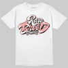 Jordan 40 “Dusty Rose” DopeSkill T-Shirt Rare Breed Type Graphic Streetwear - White