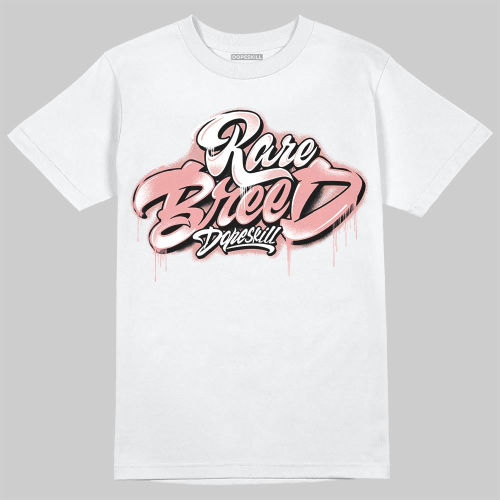 Jordan 40 “Dusty Rose” DopeSkill T-Shirt Rare Breed Type Graphic Streetwear - White