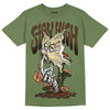 Olive Sneakers DopeSkill Olive T-shirt Stay High Graphic Streetwear