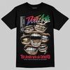 Jordan 11 City Pack “285” Atlanta DopeSkill T-Shirt The Mouth With No Droughts Graphic Streetwear - Black