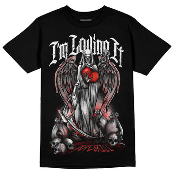 Jordan 14 "Black/White" DopeSkill T-Shirt New I'm Loving It Graphic Streetwear - Black 