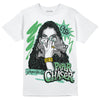 Jordan 1 High OG Green Glow DopeSkill T-Shirt NPC Graphic Streetwear - White