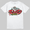 Jordan 3 Mexico 'El Vuelo' DopeSkill T-Shirt Rare Breed Type Graphic Streetwear - White