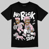 Jordan 5 OG “35th Anniversary” DopeSkill T-Shirt No Risk No Story Graphic Streetwear - Black