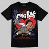 Jordan 3 “Seoul 2.0” DopeSkill T-Shirt No Fake Love Graphic Streetwear - Black